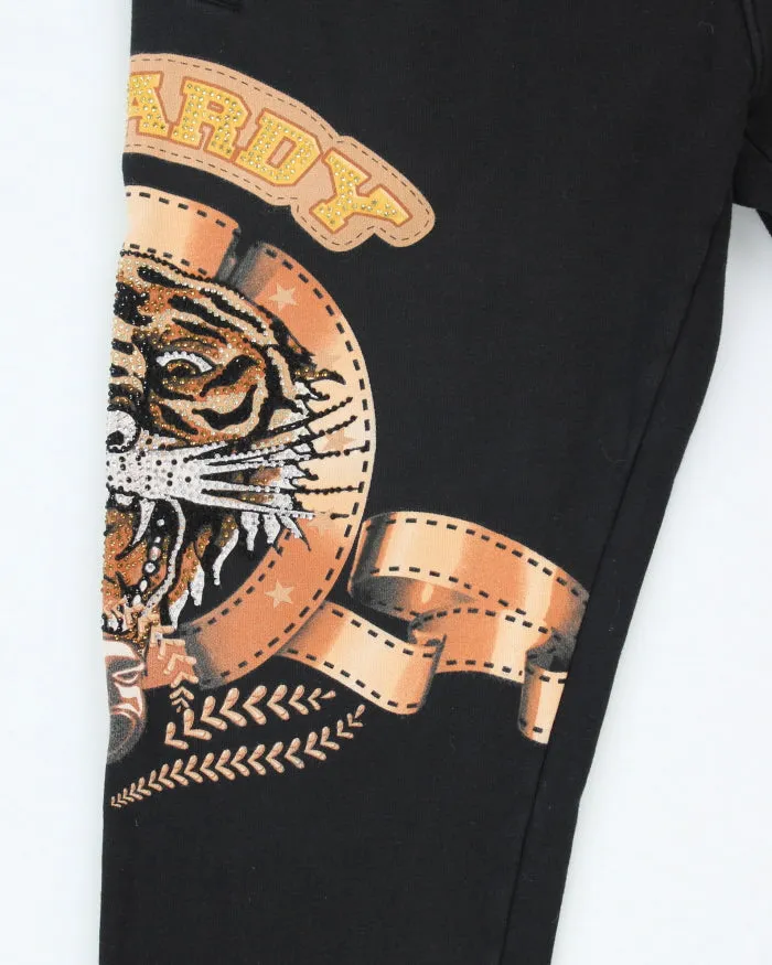 Vintage Y2K Ed Hardy Sequined Tracksuit Bottoms - XXL sold by Rokit product image thumbnail 4