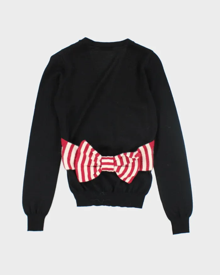 Moschino Wool Bow Cardigan - XS sold by Rokit product image thumbnail 2