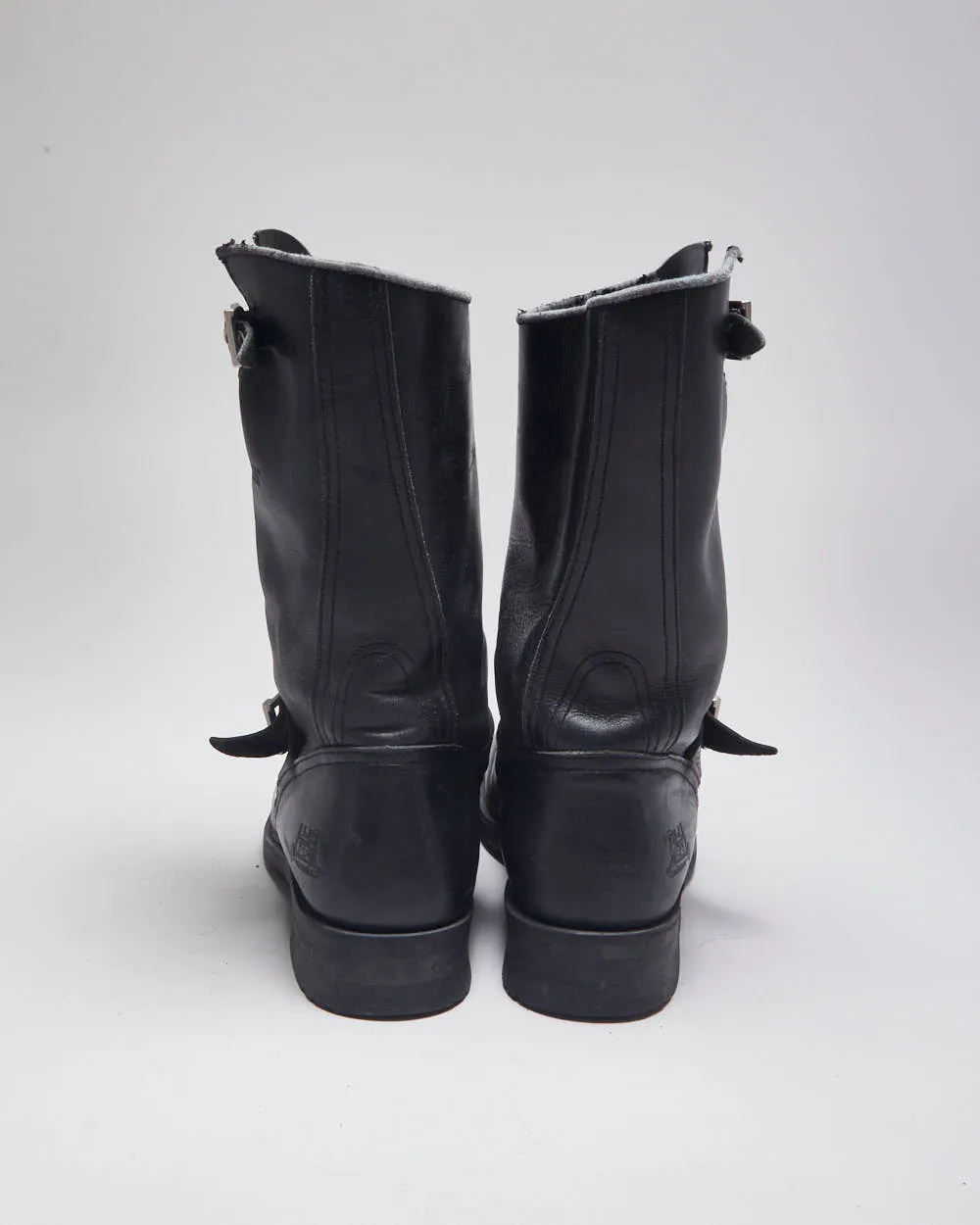 Caterpillar Black Leather Boots - UK10 sold by Rokit product image thumbnail 4