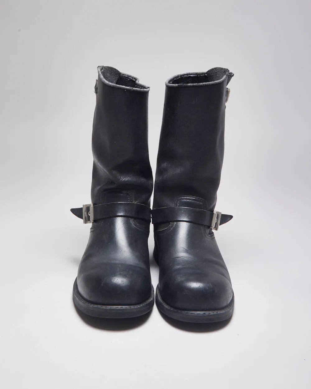 Caterpillar Black Leather Boots - UK10 sold by Rokit product image thumbnail 3