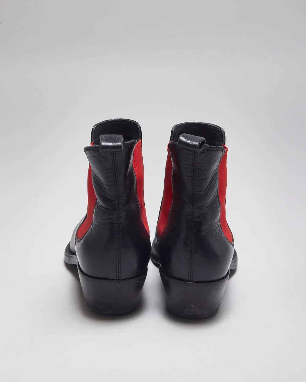 Calvin Klein x Raf Simons 250W39NYC Black Leather Boots - UK5 sold by Rokit product image thumbnail 4