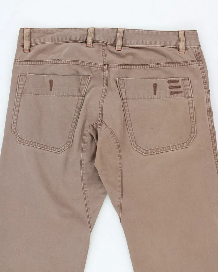 Vintage Diesel Brown Trousers - W34 L33 sold by Rokit product image thumbnail 4