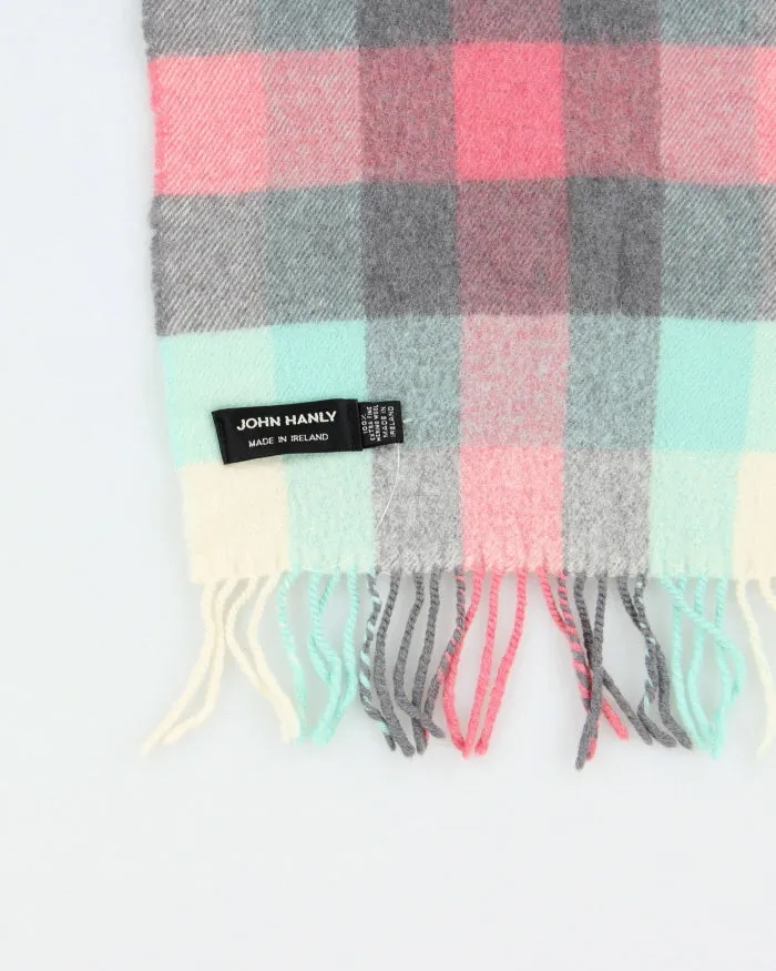 John Hanky Checked Wool Scarf sold by Rokit product image thumbnail 4