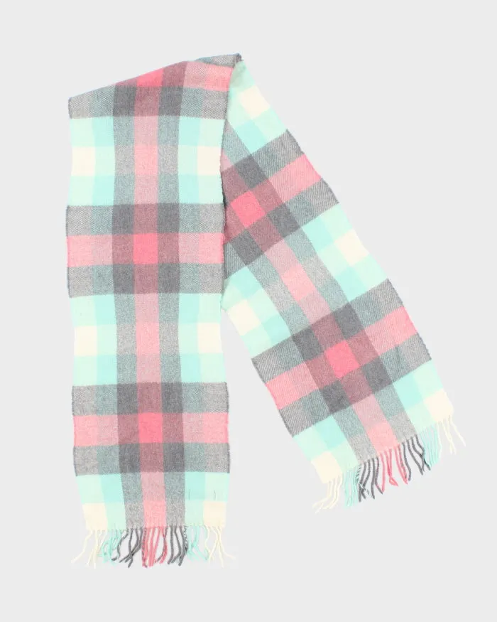 John Hanky Checked Wool Scarf sold by Rokit product image thumbnail 2