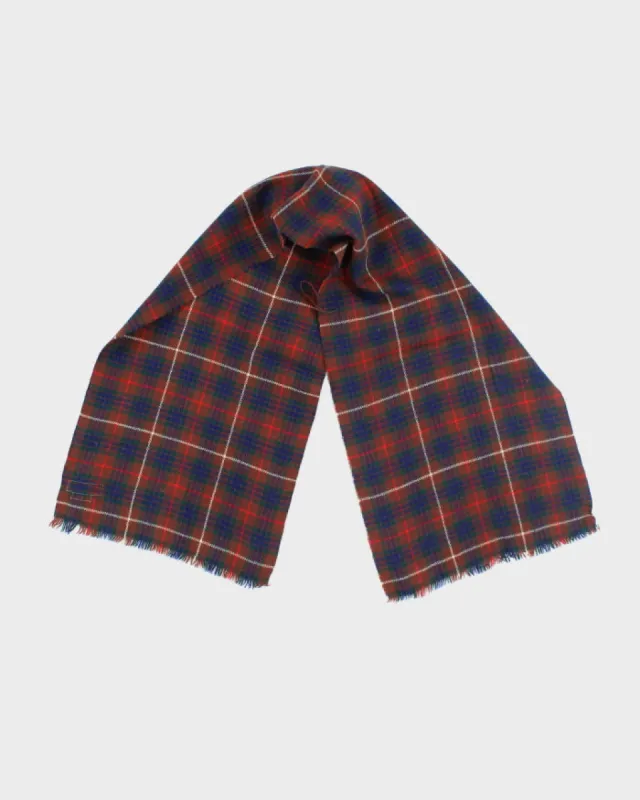Vintage Hudson's Bay Brown Checked Scarf sold by Rokit