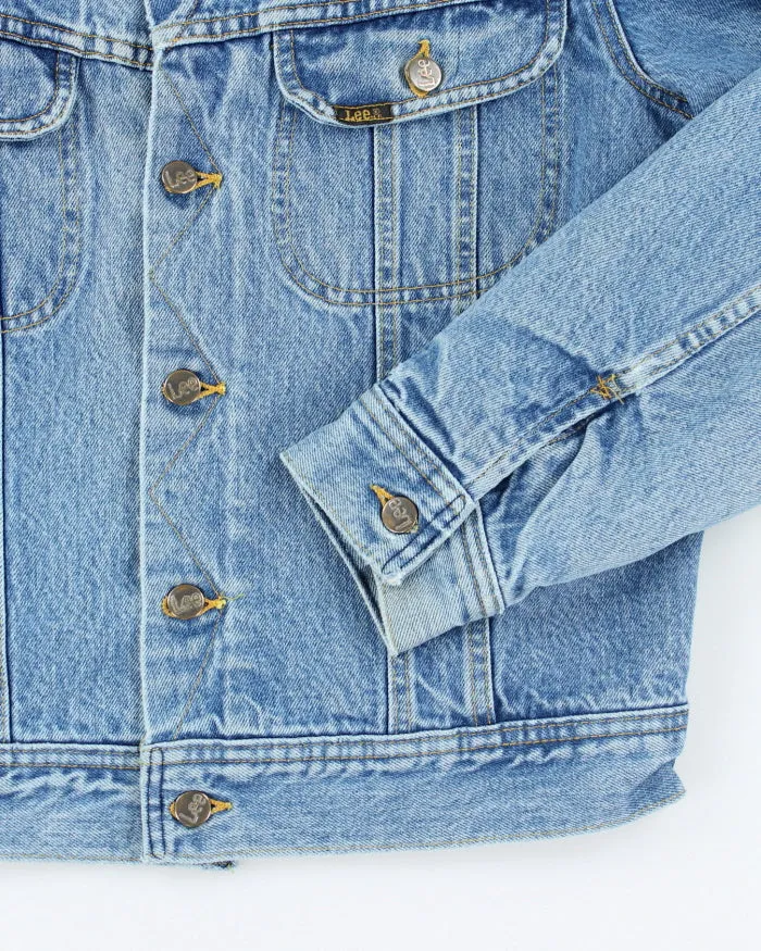 Vintage 80's Lee Lined Heavyweight Denim Jacket - M sold by Rokit product image thumbnail 4