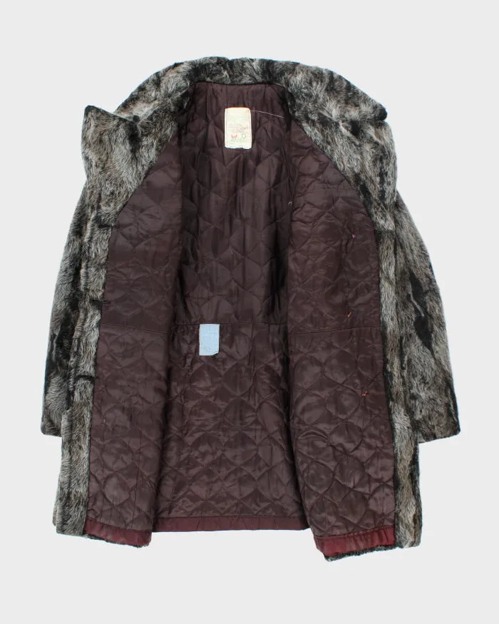 Vintage 60s Mohair & Angora Coat - L sold by Rokit product image thumbnail 5