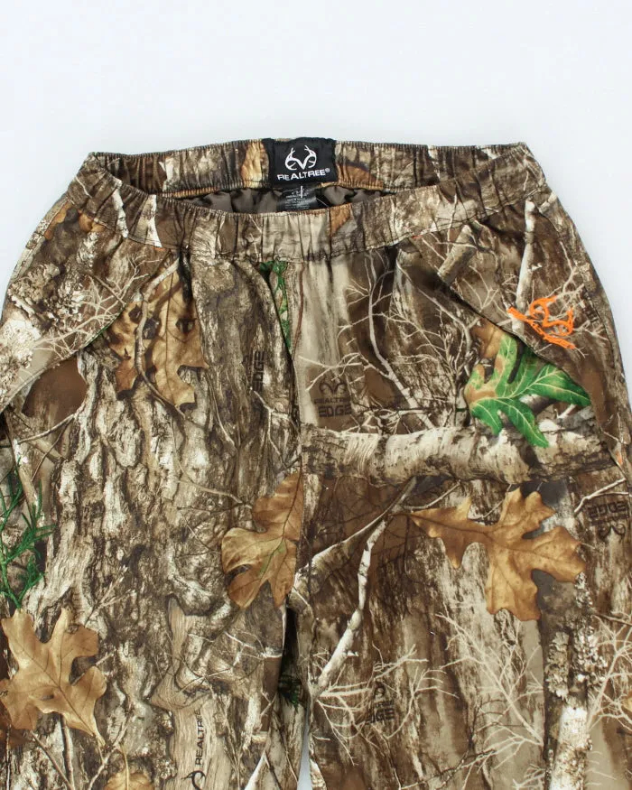 Vintage 2000's Real Tree Camo Fleece Lined Adjustable Trousers - M sold by Rokit product image thumbnail 3