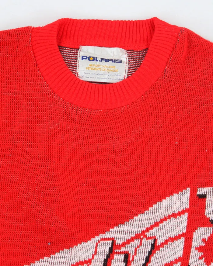Vintage Indy Polaris Printed Knit Jumper - L sold by Rokit product image thumbnail 3
