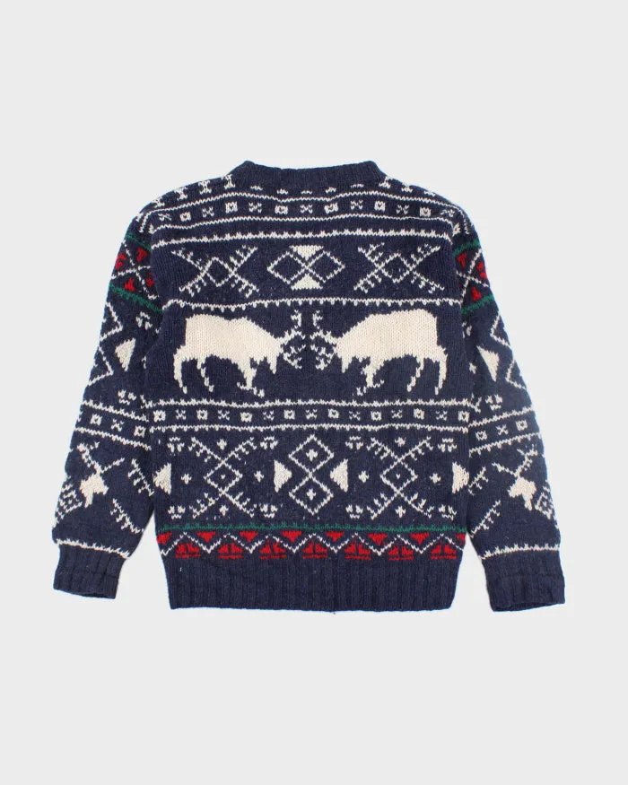 Vintage 90's Ralph Lauren Handmade Wool Knit Jumper - L sold by Rokit product image thumbnail 2