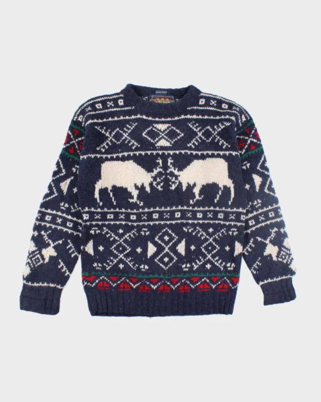 Vintage 90's Ralph Lauren Handmade Wool Knit Jumper - L sold by Rokit