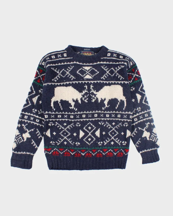 Vintage 90's Ralph Lauren Handmade Wool Knit Jumper - L sold by Rokit