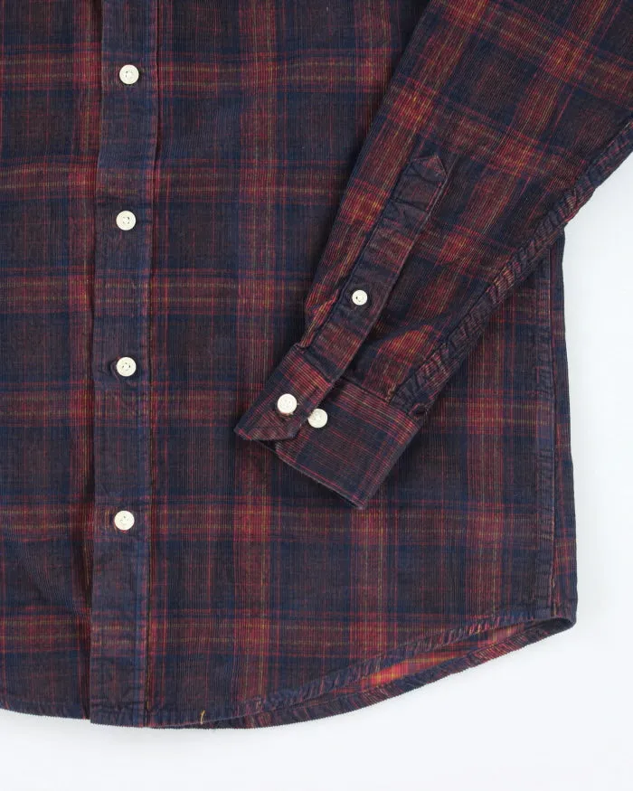 Brooks Brothers Checked Corduroy Shirt - L sold by Rokit product image thumbnail 4