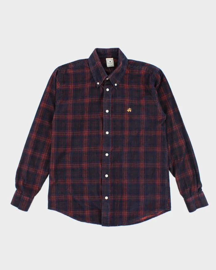 Brooks Brothers Checked Corduroy Shirt - L sold by Rokit