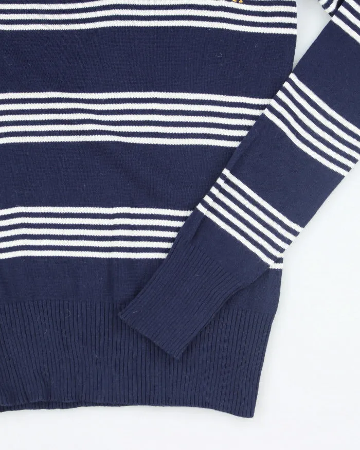 Vintage US Polo Assassin V-Neck Embroidered Knit Jumper - S sold by Rokit product image thumbnail 4