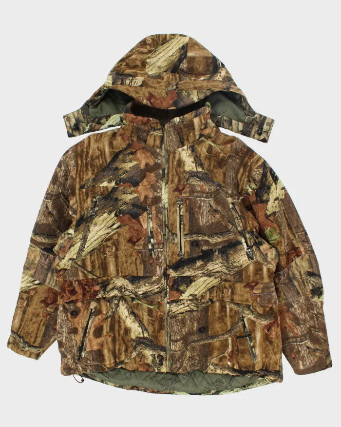 Vintage 2000's Cabelo Heavyweight Lined Multi Pocket Camouflage Jacket - XL sold by Rokit