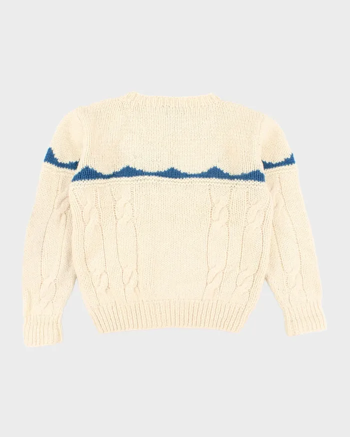 Vintage 80's Women's Woolrich Chunky Wool Knit Jumper - M sold by Rokit product image thumbnail 2