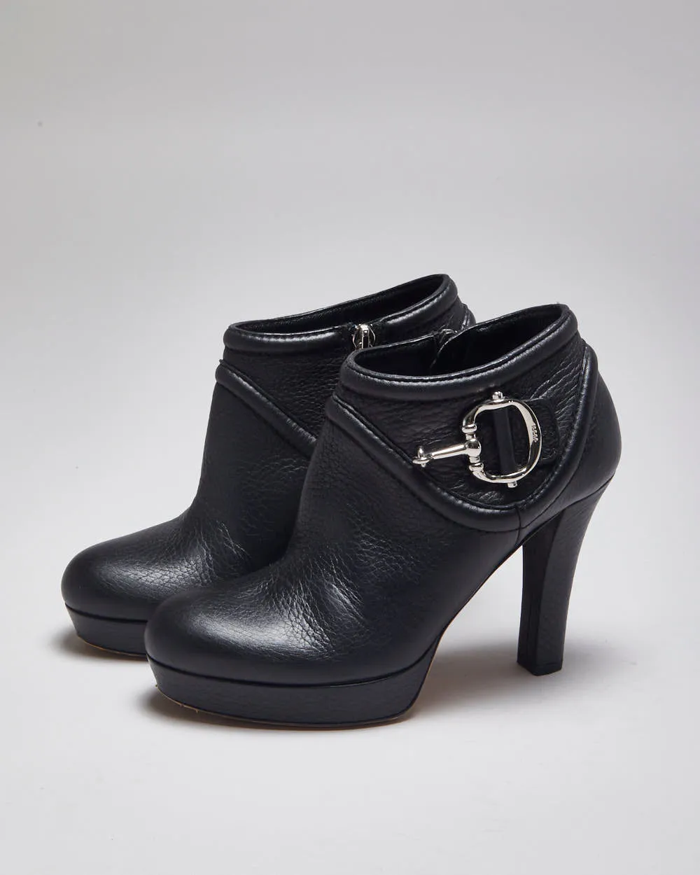 Gucci Leather Heeled Ankle Boot - UK 2 sold by Rokit product image thumbnail 5