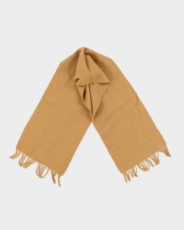 DKNY Brown Wool Scarf sold by Rokit