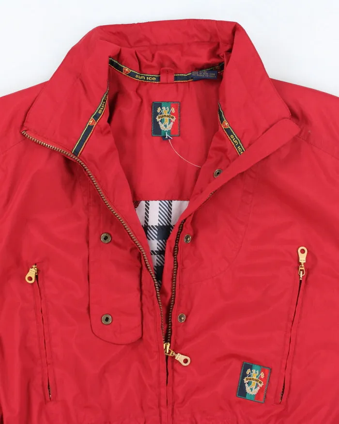 Vintage Women's Sunic Tapered Rain Jacket - M sold by Rokit product image thumbnail 3