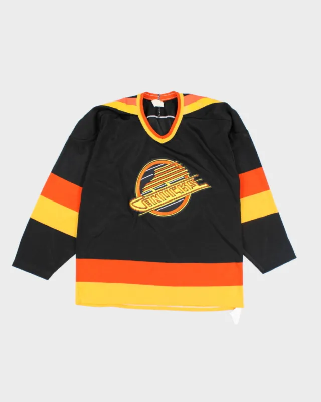 Vintage 80's Vancouver Canucks NHL Oversized Jersey - M sold by Rokit