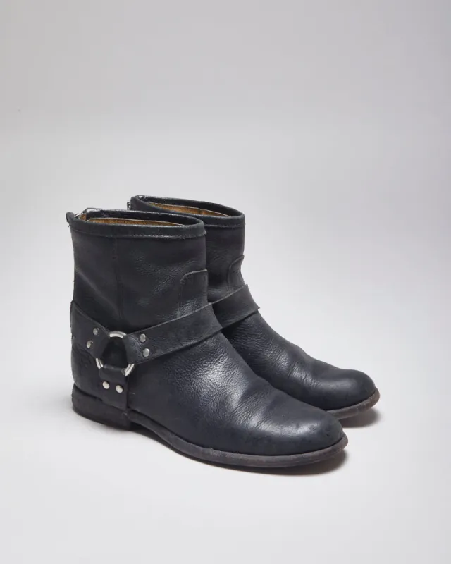 Vintage Frye Biker Boots - UK5 sold by Rokit