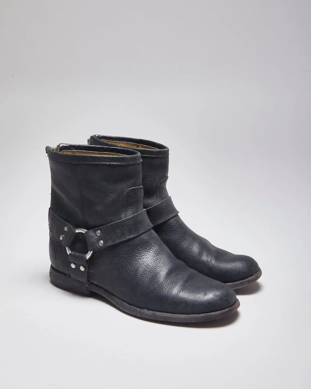 Vintage Frye Biker Boots - UK5 sold by Rokit