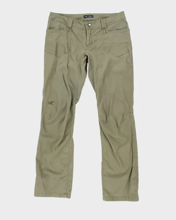 Arc'teryx Green Cotton Trousers - W34 L32 sold by Rokit