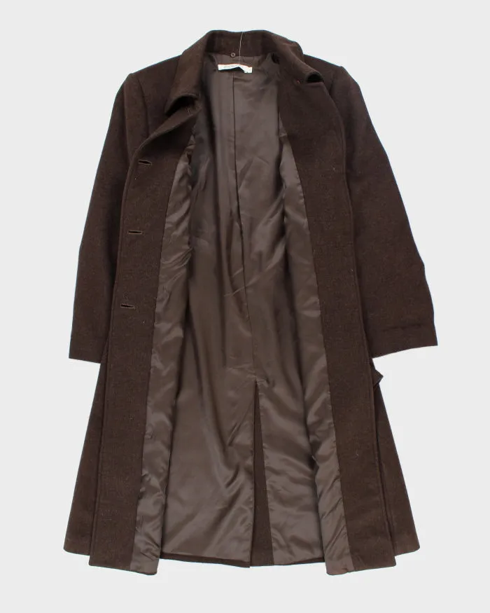 Vintage 90's Angelica L Lightweight Cashmere Blend Long Coat - M sold by Rokit product image thumbnail 5