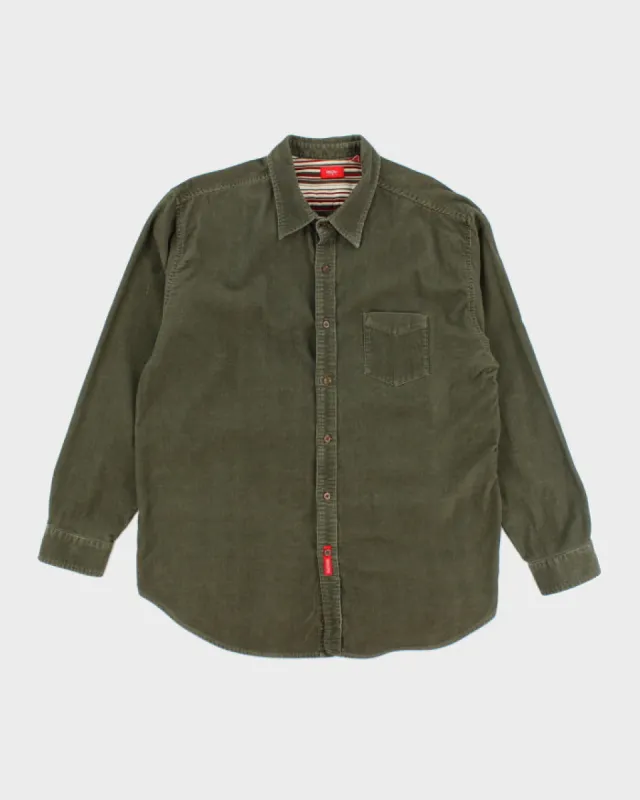 Vintage 2000's Mossimo Corduroy Button Up Shirt - L sold by Rokit