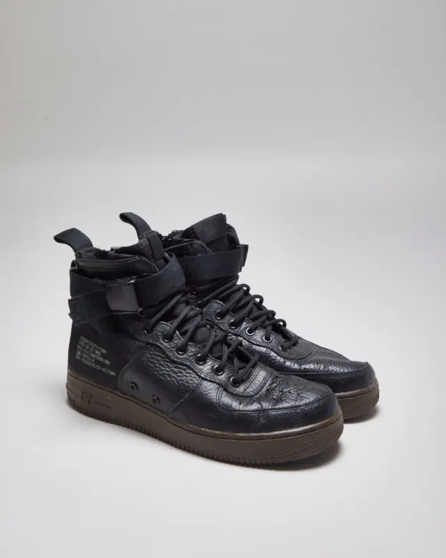 Nike Air Force 1 Lunar Mid Strap Mid-Top Trainers - UK 7.5 sold by Rokit