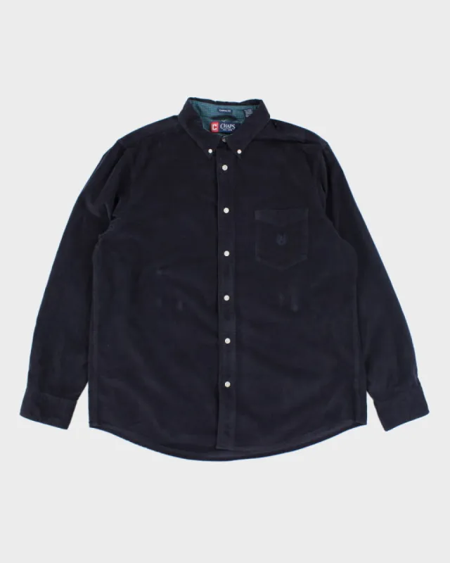 Vintage 2000's Chaps Corduroy Long Sleeve Shirt - XL sold by Rokit