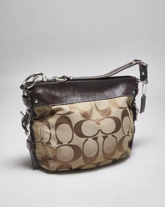Coach Monogram Brown Handbag sold by Rokit