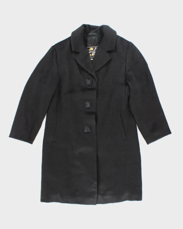 Vintage Alpaca & Mohair Blend Coat - S sold by Rokit