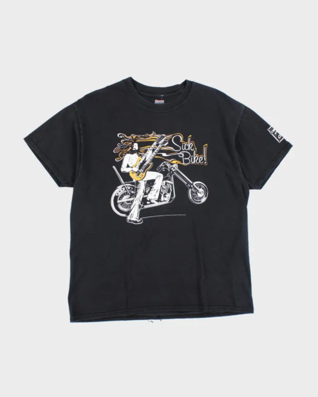 Vintage Sick Bike Graphic Print T-Shirt - L sold by Rokit