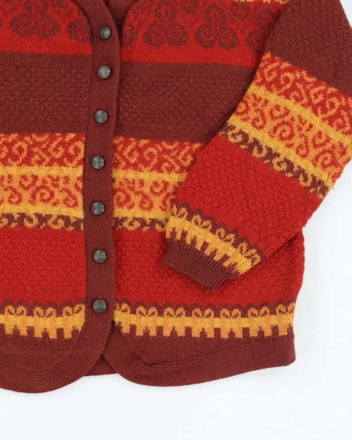 Vintage In-Wear Wool Blend Cardigan - M sold by Rokit product image thumbnail 4