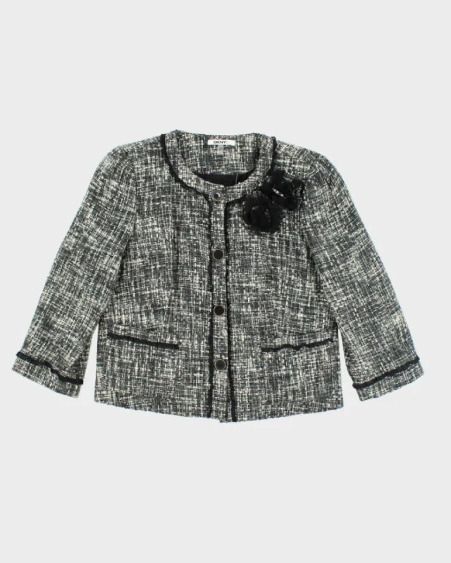 DKNY Cropped Blazer Jacket - M sold by Rokit
