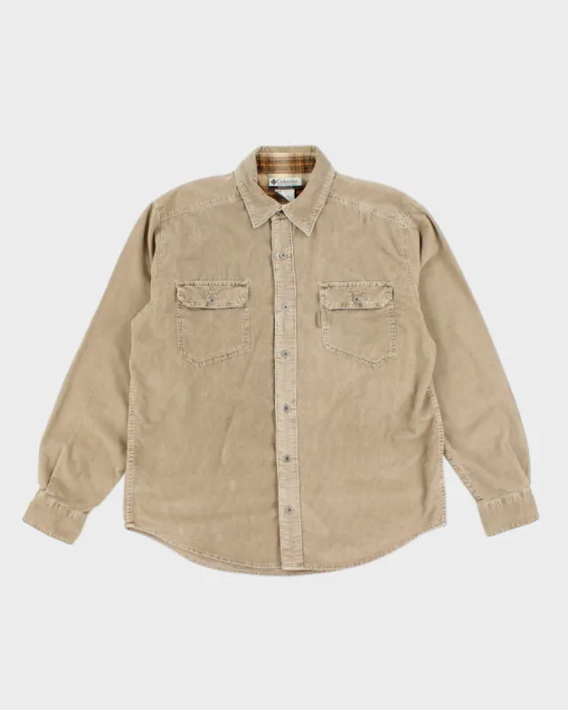 Vintage Columbia Corduroy Shirt - L made by Columbia