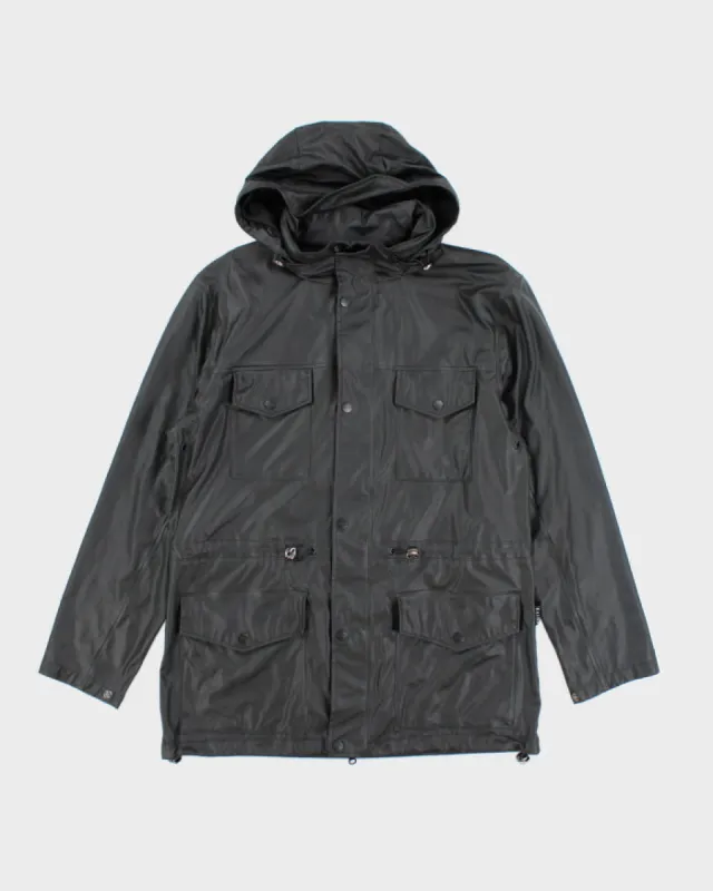 Vintage Rains Hooded Waterproof Jacket - S sold by Rokit