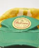 Y2k 00s Budweiser Green & Yellow Baseball Cap sold by Rokit