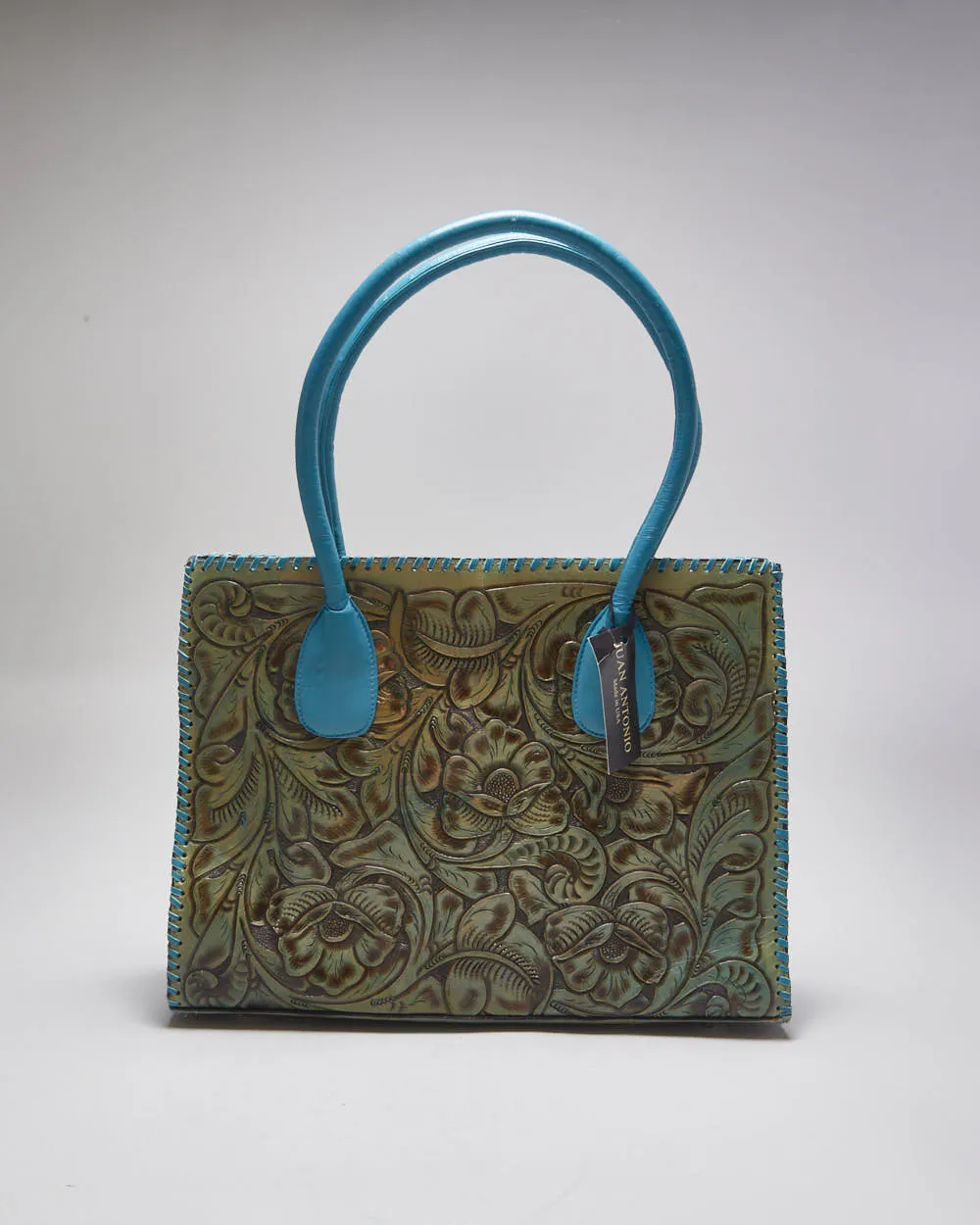 Juan Antonio Tooled Leather Shoulder Bag sold by Rokit product image thumbnail 4