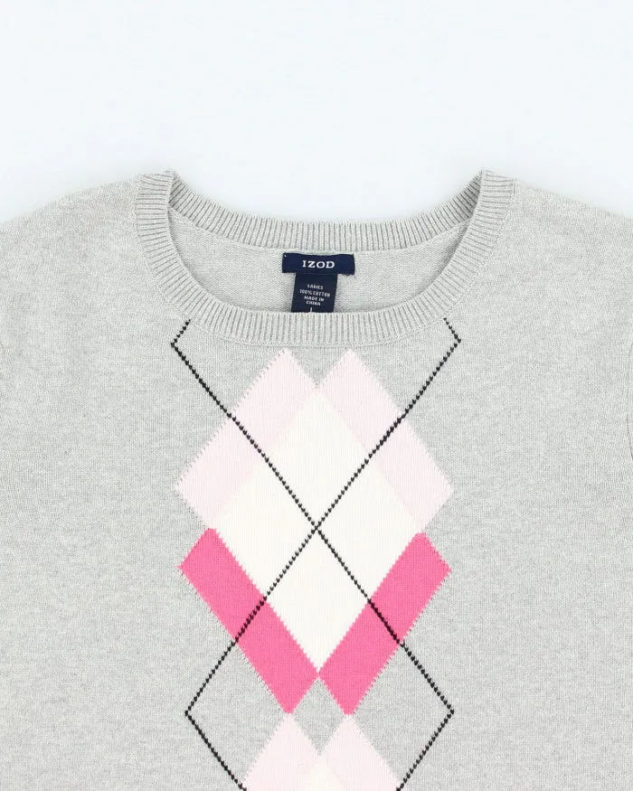 Izod Argyle Knit Jumper - L sold by Rokit product image thumbnail 3