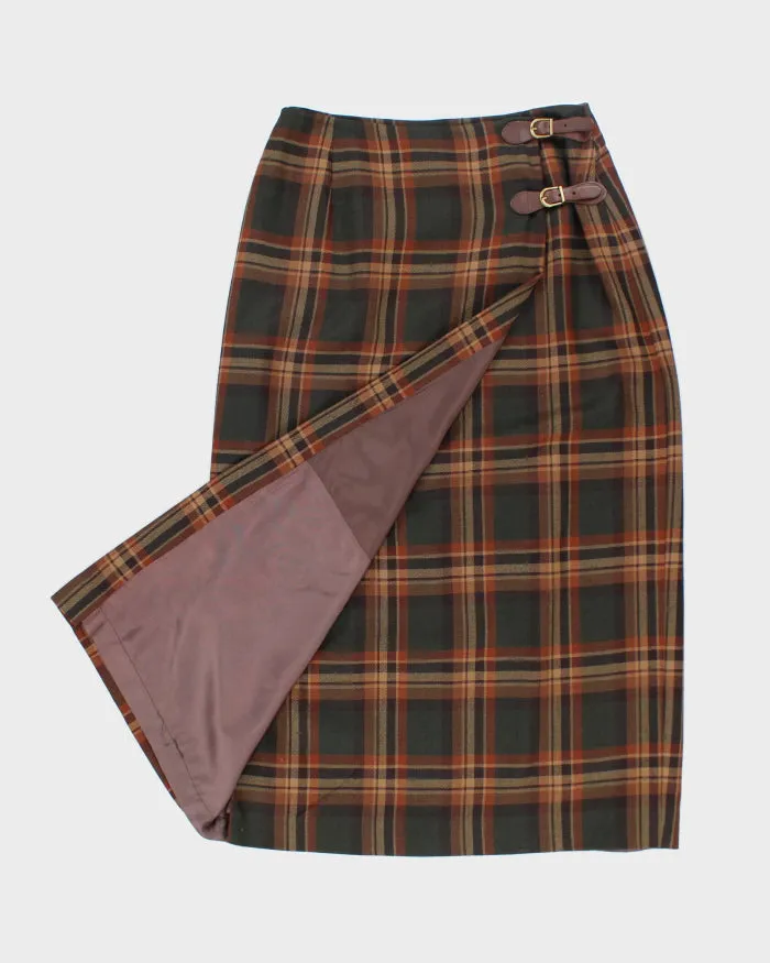 Vintage Ralph Lauren Wool Check Skirt - S sold by Rokit product image thumbnail 3