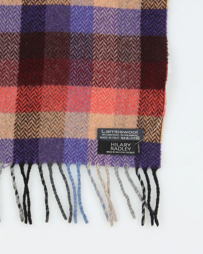 Hilary Radley Wool Blend Checked Scarf sold by Rokit product image thumbnail 4