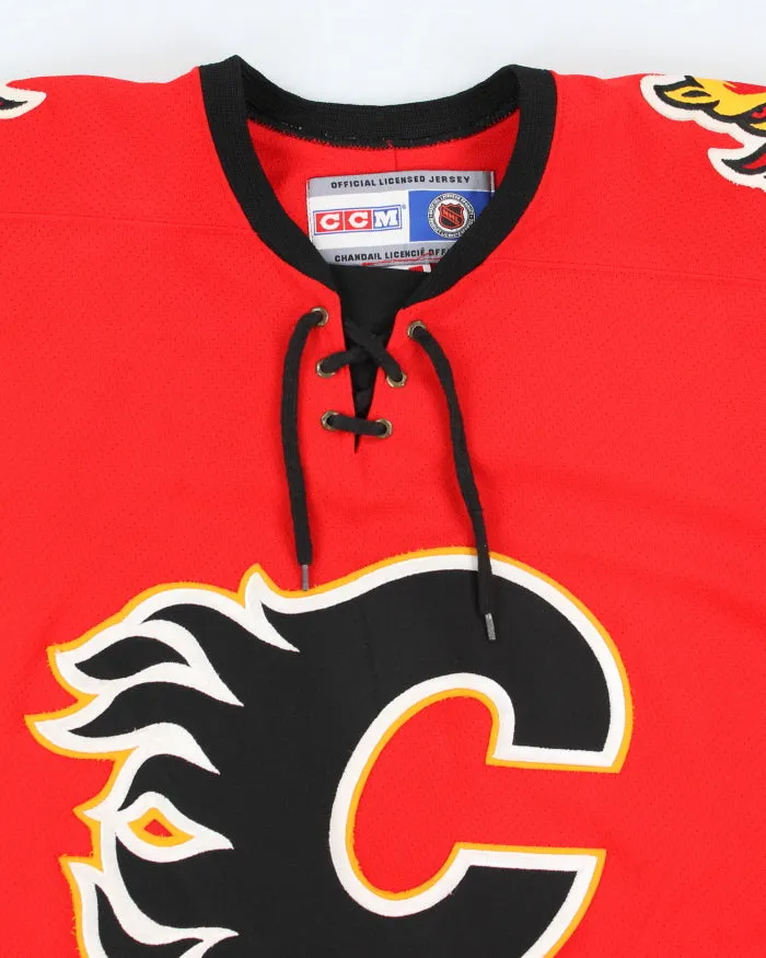 Vintage 2000's CCM Calgary Flames NHL Jersey - L sold by Rokit product image thumbnail 3