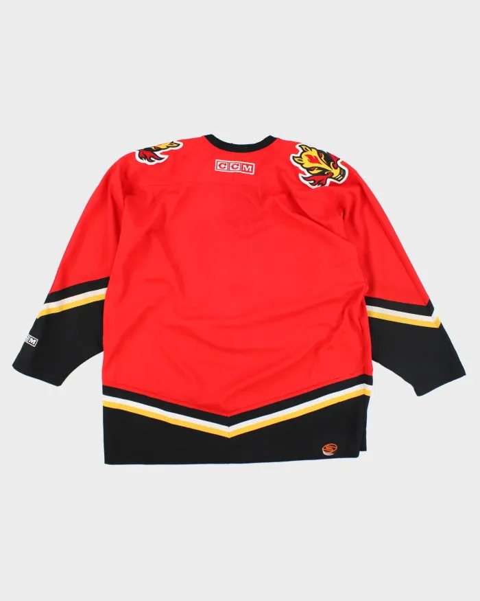 Vintage 2000's CCM Calgary Flames NHL Jersey - L sold by Rokit product image thumbnail 2