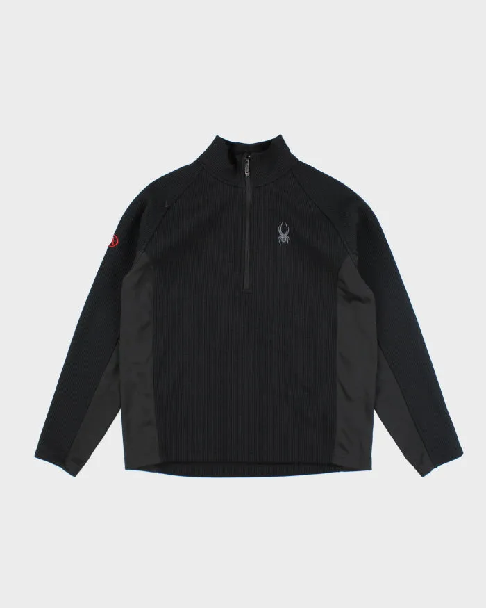 Vintage 2000's Spyder Embroidered Half Zip Fleece - M sold by Rokit