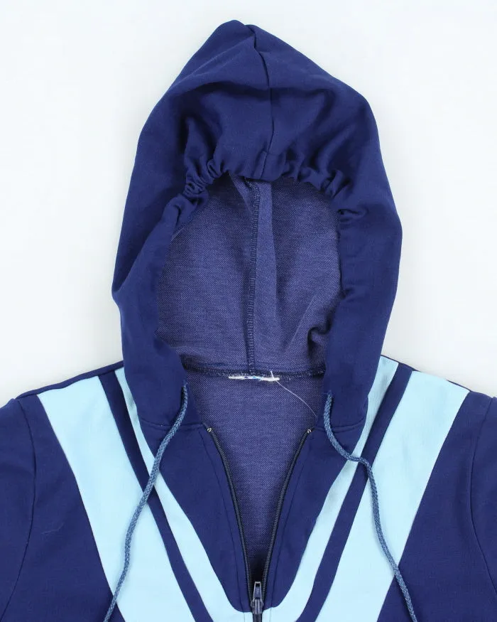 Vintage Women's Y2K Patterned Zip Hoodie - S sold by Rokit product image thumbnail 3