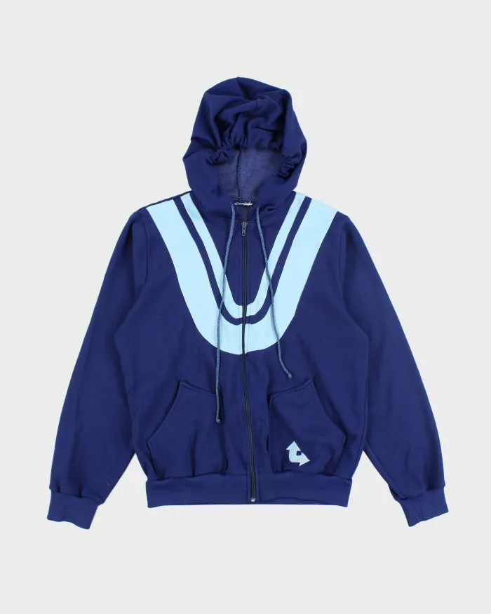 Vintage Women's Y2K Patterned Zip Hoodie - S sold by Rokit