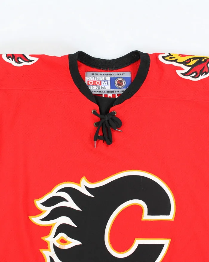 Vintage 2000's CCM Calgary Flames NHL Jersey - L sold by Rokit product image thumbnail 3